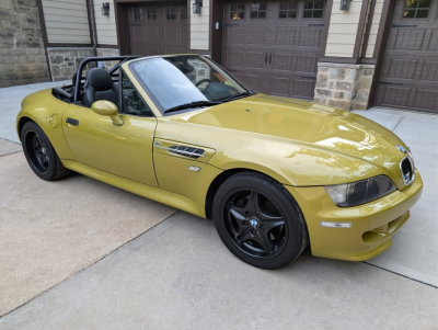 2001 BMW M Roadster in Phoenix Yellow Metallic over Black Nappa