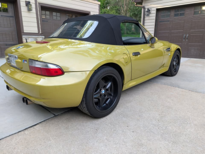 2001 BMW M Roadster in Phoenix Yellow Metallic over Black Nappa