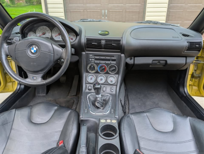 2001 BMW M Roadster in Phoenix Yellow Metallic over Black Nappa