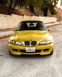 2001 BMW M Roadster in Phoenix Yellow Metallic over Black Nappa