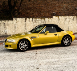 2001 BMW M Roadster in Phoenix Yellow Metallic over Black Nappa