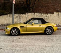 2001 BMW M Roadster in Phoenix Yellow Metallic over Black Nappa