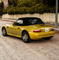 2001 BMW M Roadster in Phoenix Yellow Metallic over Black Nappa