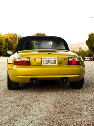 2001 BMW M Roadster in Phoenix Yellow Metallic over Black Nappa