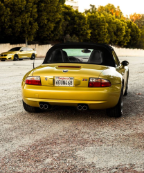 2001 BMW M Roadster in Phoenix Yellow Metallic over Black Nappa