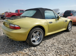 2001 BMW M Roadster in Phoenix Yellow Metallic over Black Nappa