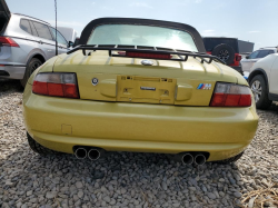 2001 BMW M Roadster in Phoenix Yellow Metallic over Black Nappa