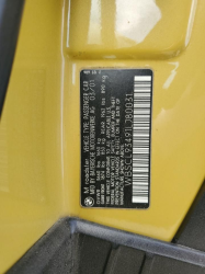 2001 BMW M Roadster in Phoenix Yellow Metallic over Black Nappa