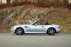 2001 BMW M Roadster in Titanium Silver Metallic over Black Nappa