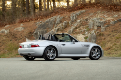 2001 BMW M Roadster in Titanium Silver Metallic over Black Nappa