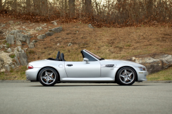 2001 BMW M Roadster in Titanium Silver Metallic over Black Nappa