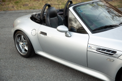 2001 BMW M Roadster in Titanium Silver Metallic over Black Nappa