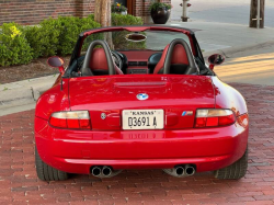 2001 BMW M Roadster in Imola Red 2 over Imola Red & Black Nappa
