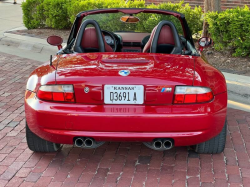2001 BMW M Roadster in Imola Red 2 over Imola Red & Black Nappa