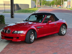 2001 BMW M Roadster in Imola Red 2 over Imola Red & Black Nappa