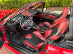 2001 BMW M Roadster in Imola Red 2 over Imola Red & Black Nappa