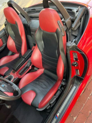 2001 BMW M Roadster in Imola Red 2 over Imola Red & Black Nappa