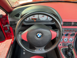 2001 BMW M Roadster in Imola Red 2 over Imola Red & Black Nappa