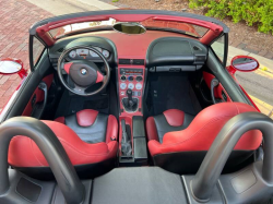2001 BMW M Roadster in Imola Red 2 over Imola Red & Black Nappa