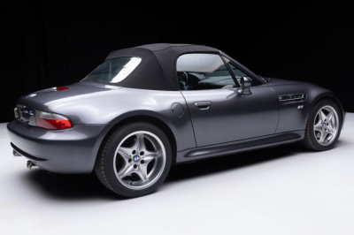 2001 BMW M Roadster in Steel Gray Metallic over Dark Gray & Black Nappa