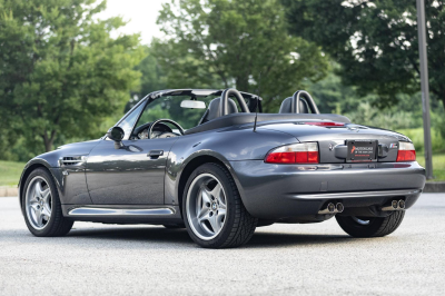 2001 BMW M Roadster in Steel Gray Metallic over Dark Gray & Black Nappa