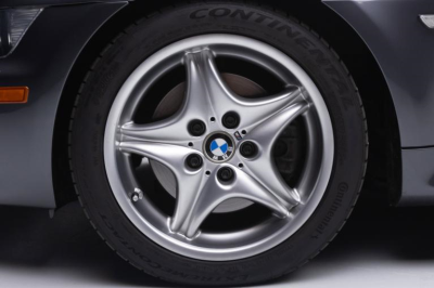 2001 BMW M Roadster in Steel Gray Metallic over Dark Gray & Black Nappa