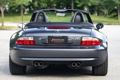 2001 BMW M Roadster in Steel Gray Metallic over Dark Gray & Black Nappa