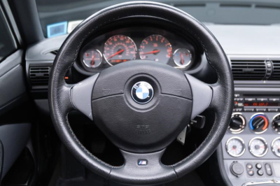 2001 BMW M Roadster in Steel Gray Metallic over Dark Gray & Black Nappa