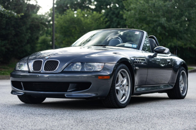 2001 BMW M Roadster in Steel Gray Metallic over Dark Gray & Black Nappa