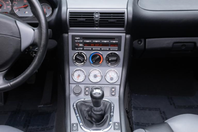 2001 BMW M Roadster in Steel Gray Metallic over Dark Gray & Black Nappa