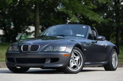 2001 BMW M Roadster in Steel Gray Metallic over Dark Gray & Black Nappa