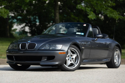 2001 BMW M Roadster in Steel Gray Metallic over Dark Gray & Black Nappa