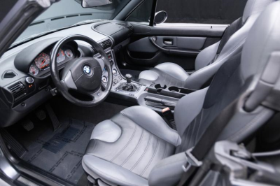 2001 BMW M Roadster in Steel Gray Metallic over Dark Gray & Black Nappa