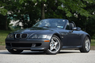 2001 BMW M Roadster in Steel Gray Metallic over Dark Gray & Black Nappa