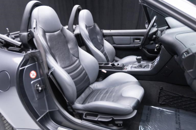 2001 BMW M Roadster in Steel Gray Metallic over Dark Gray & Black Nappa