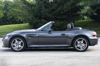 2001 BMW M Roadster in Steel Gray Metallic over Dark Gray & Black Nappa