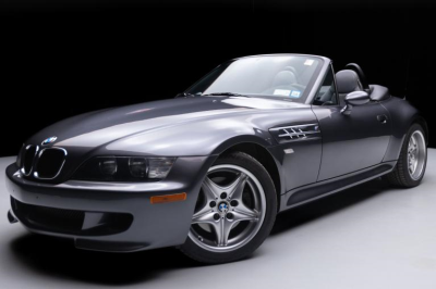 2001 BMW M Roadster in Steel Gray Metallic over Dark Gray & Black Nappa