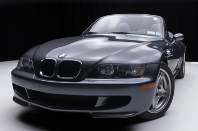 2001 BMW M Roadster in Steel Gray Metallic over Dark Gray & Black Nappa