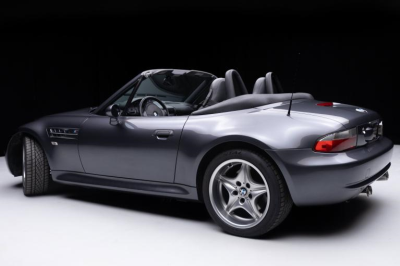 2001 BMW M Roadster in Steel Gray Metallic over Dark Gray & Black Nappa