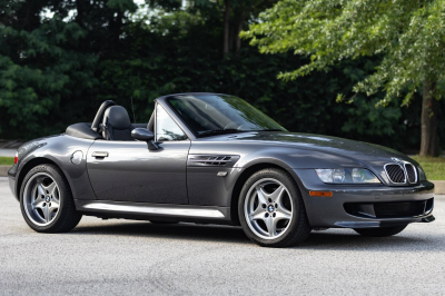 2001 BMW M Roadster in Steel Gray Metallic over Dark Gray & Black Nappa