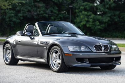 2001 BMW M Roadster in Steel Gray Metallic over Dark Gray & Black Nappa
