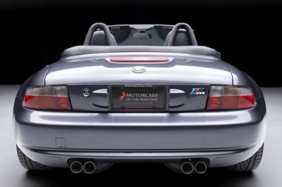 2001 BMW M Roadster in Steel Gray Metallic over Dark Gray & Black Nappa