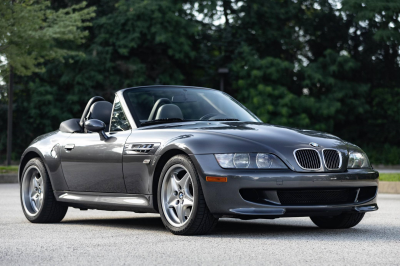 2001 BMW M Roadster in Steel Gray Metallic over Dark Gray & Black Nappa