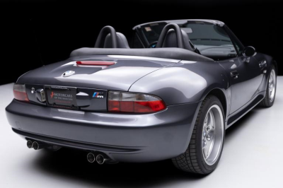 2001 BMW M Roadster in Steel Gray Metallic over Dark Gray & Black Nappa