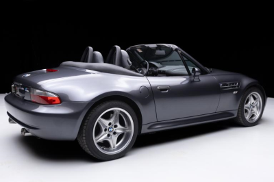 2001 BMW M Roadster in Steel Gray Metallic over Dark Gray & Black Nappa
