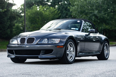 2001 BMW M Roadster in Steel Gray Metallic over Dark Gray & Black Nappa