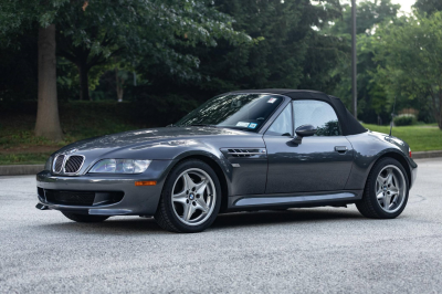 2001 BMW M Roadster in Steel Gray Metallic over Dark Gray & Black Nappa