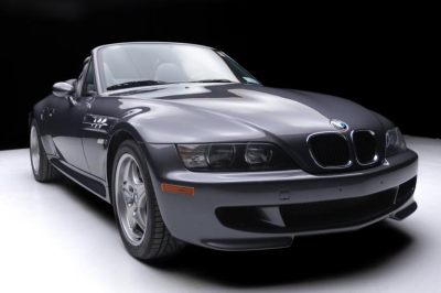 2001 BMW M Roadster in Steel Gray Metallic over Dark Gray & Black Nappa