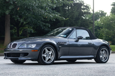 2001 BMW M Roadster in Steel Gray Metallic over Dark Gray & Black Nappa