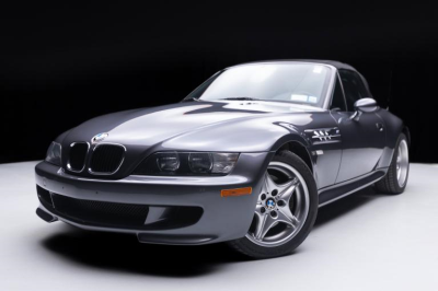 2001 BMW M Roadster in Steel Gray Metallic over Dark Gray & Black Nappa